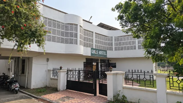 Girls’ hostel entrance