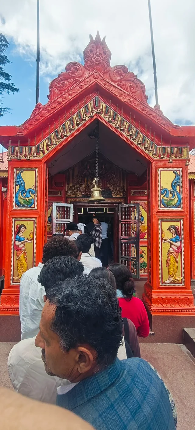 A temple visit during the Shimla trip